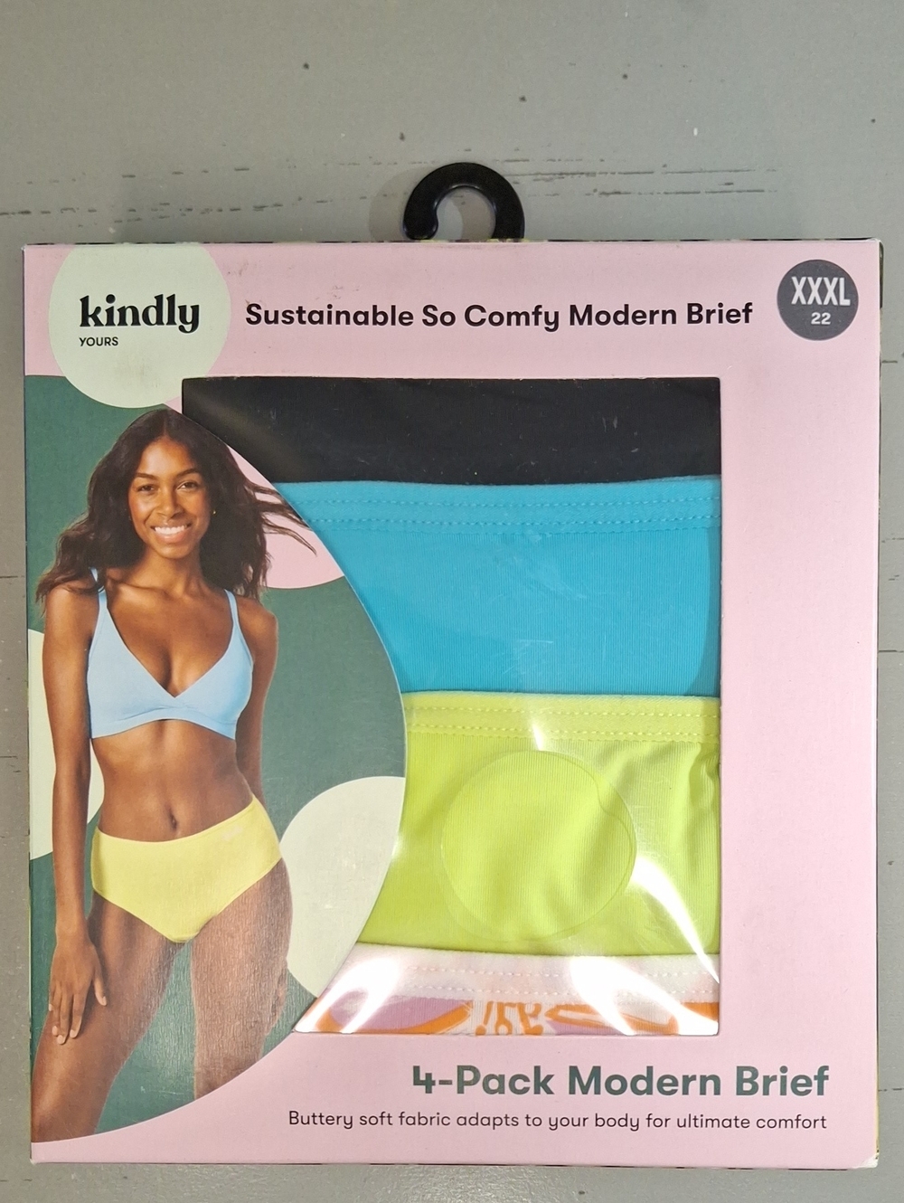 kindly YOURS 4-Pack Modern Briefs